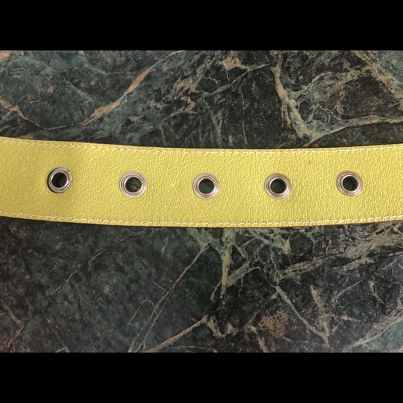 PRADA lime leather belt, Size 78/28, Excellent - Picture 9 of 14